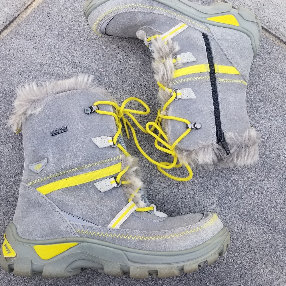 Bartek waterproof boots, girls size 35
